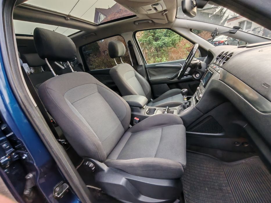 Ford S-Max 2.0 TDCi (140 KM), 7-osobowy, Panorama, Tempomat
