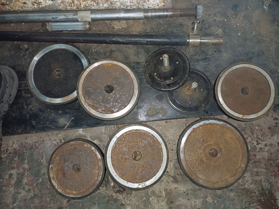 Гиря 16,24 и 32кг . Гантель 24 кг.блины олимпийские. Гриф олимпийский