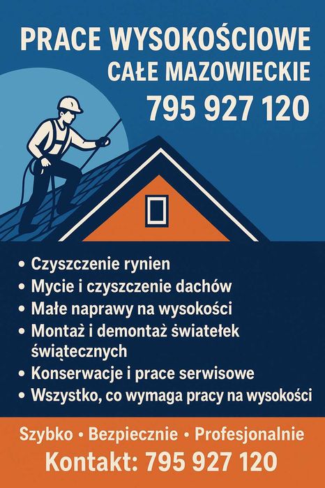 Prace zwiazane z wysokoscia