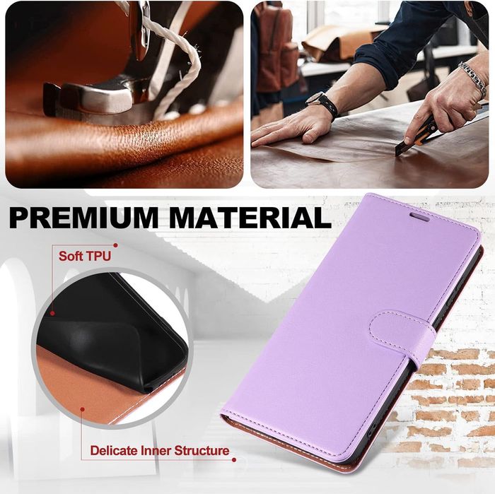 Capa para Xiaomi MI 9 Lite/MI A3 Lite/MI CC9, carteira em couro
