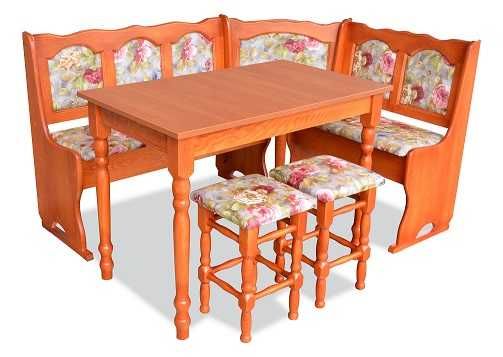 Narożnik kasetonowy toczony prowansalski do kuchni rogówka