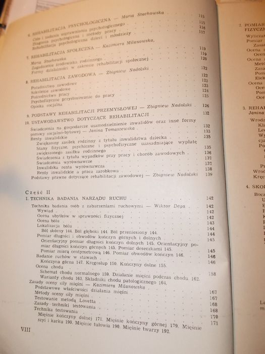 Rehabilitacja medyczna,red.W.Dega,K.Milanowska,PZWL