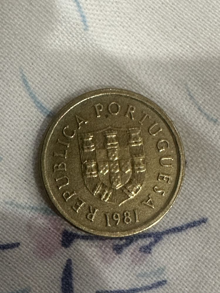 Moeda de 1 escudo de 1981