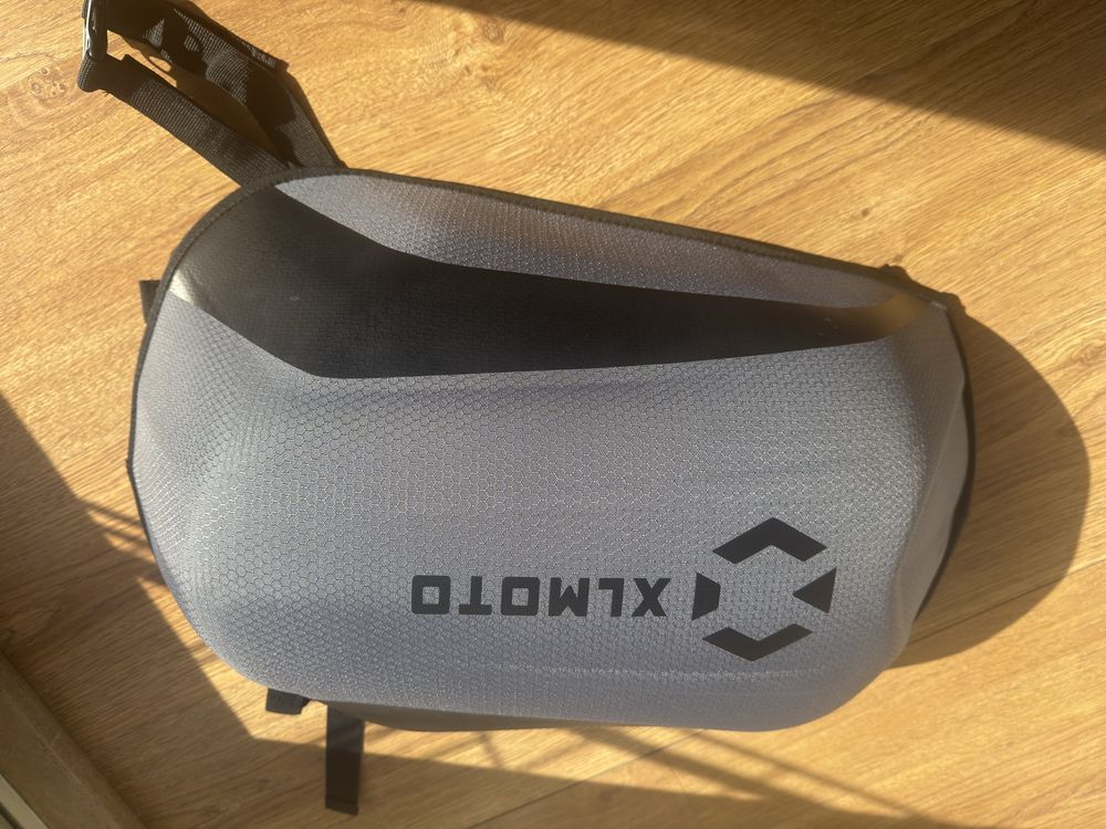 Mochila XL Moto preto e cinza