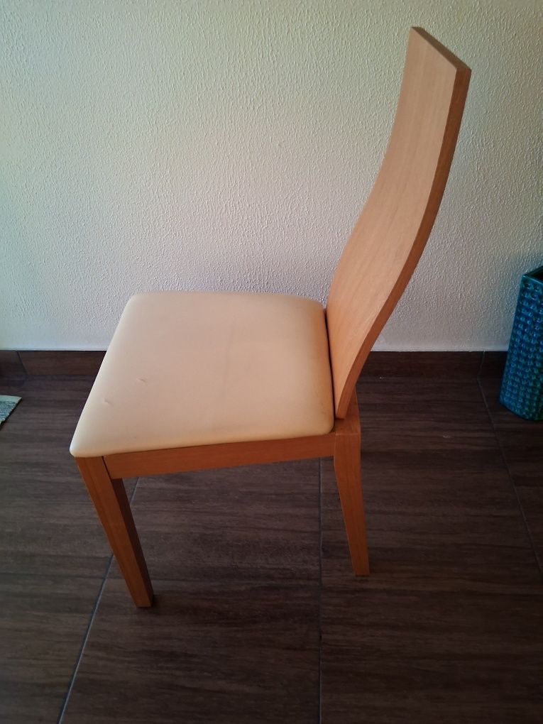 2 cadeira  de mesa de jantar