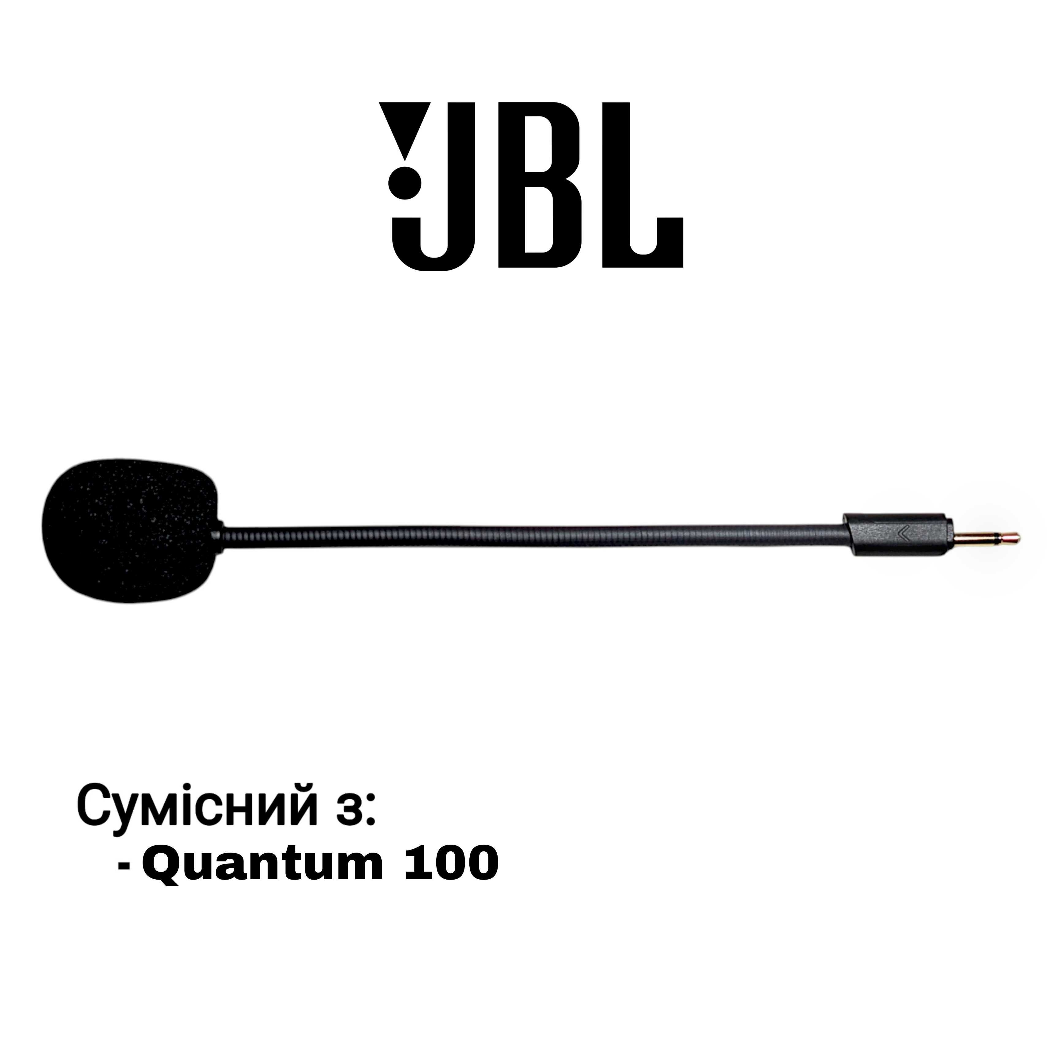 Мікрофони для навушників HyperX, Logitech та JBL