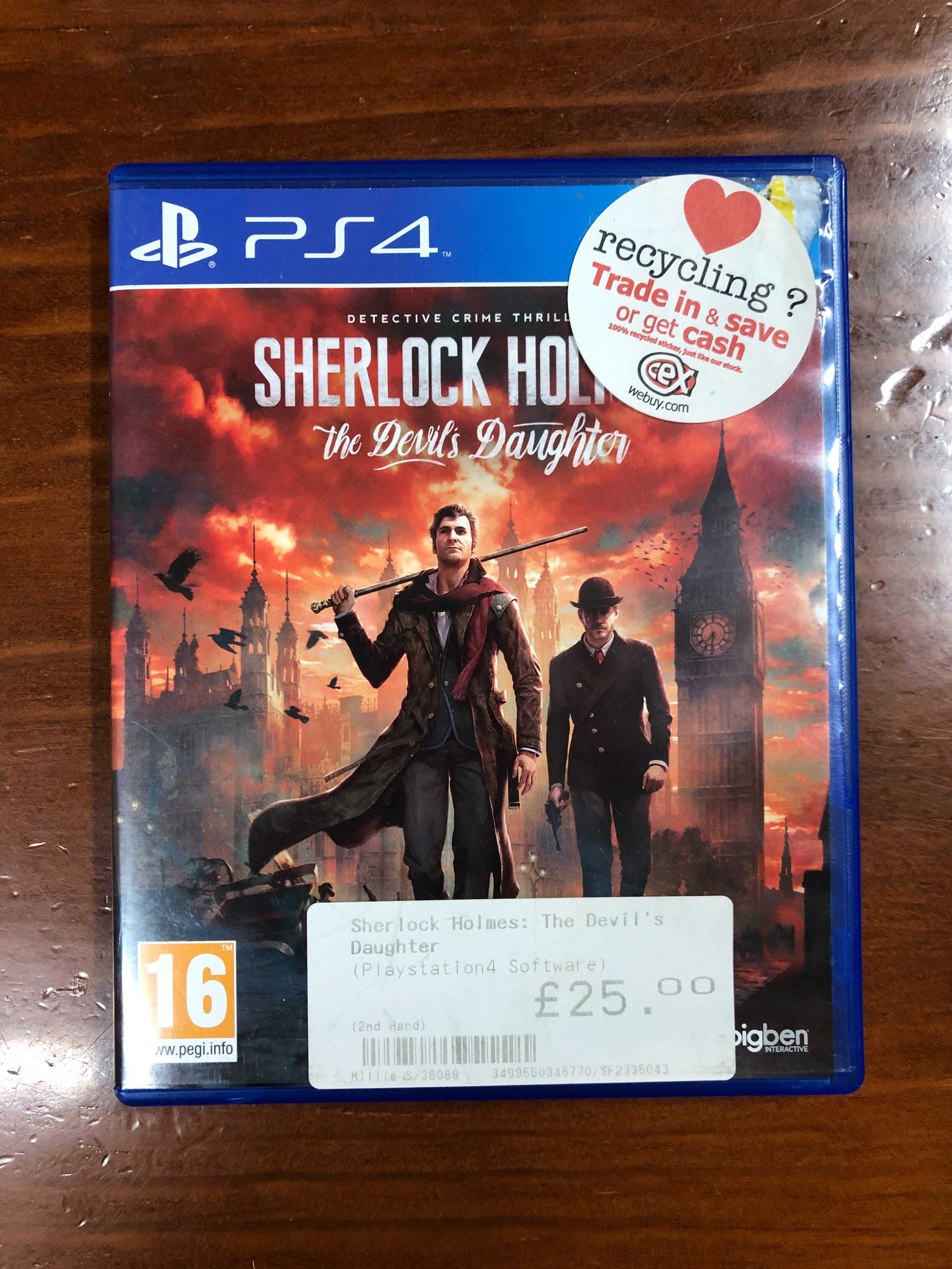 Sherlock Holmes The Devil's Daughter (PS4)