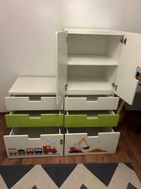 Szafki Ikea stuva szuflady