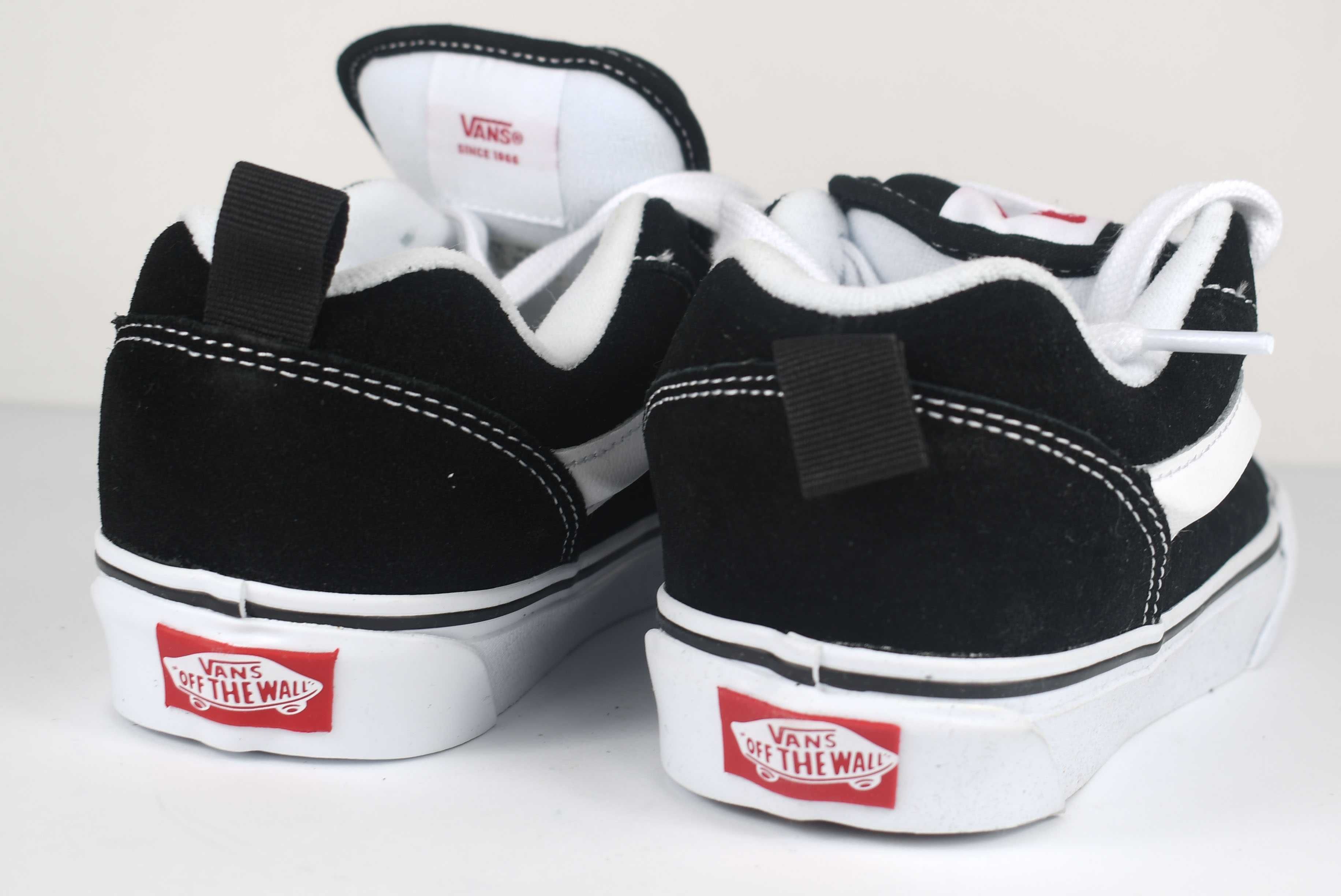 Vans Knu Skool Black White roz. 36.5