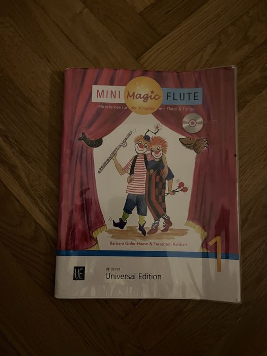 Nuty na flet mini magic flute