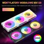Wentylator JUMPEAK MX120 modułowy 3 w 1 PWM / aRGB