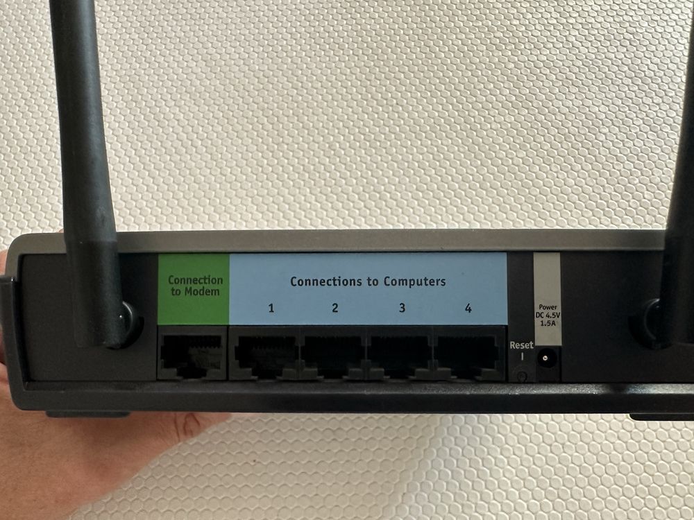 Router switch BELKIN Wireless G Plus