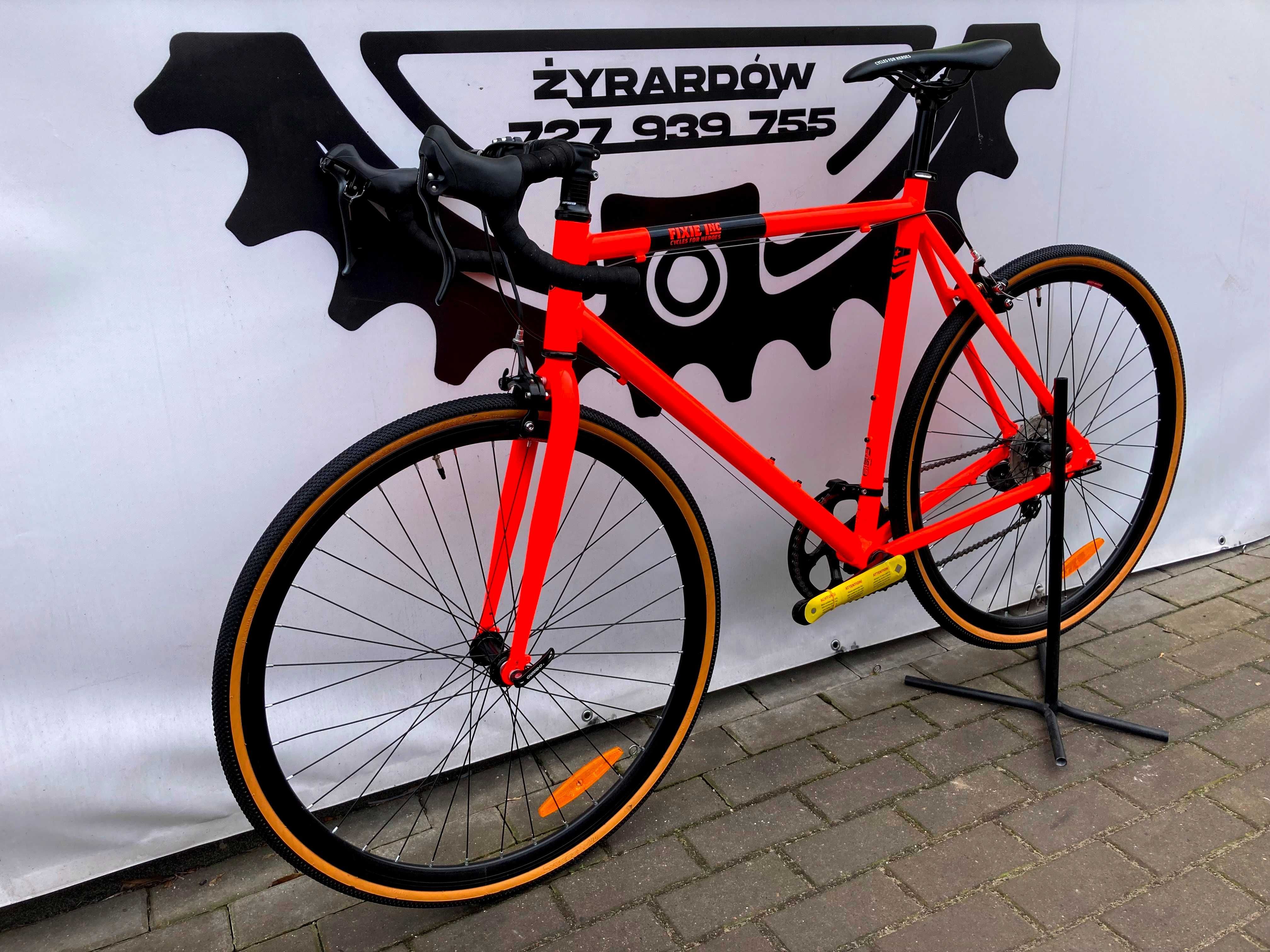 *Nowy FIXIE FLOATER RACE 8S* Koła 28" Gravel SHIMANO SORA Wyprzedaż