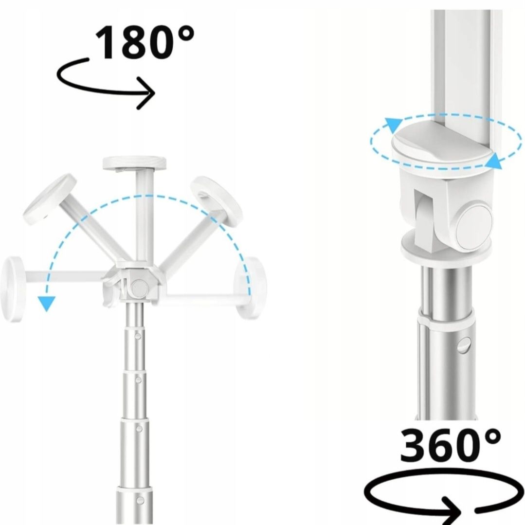 Designerski Selfie Stick + Statyw do telefonu w jednym marki Atumtek