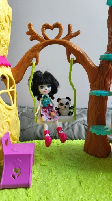 Mattel Enchantimals Wonderwood Leśny Domek Pandy
