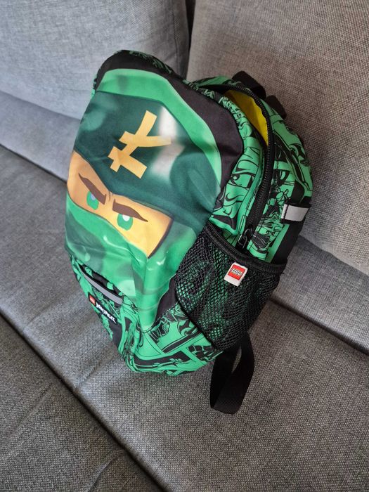 Plecak dla dzieci przedszkolny LEGO Ninjago LLOYD Zielony