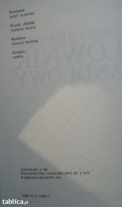 Polsko-rosyjski słownik handlowy PWN L.Jochym-Kuszlikowa