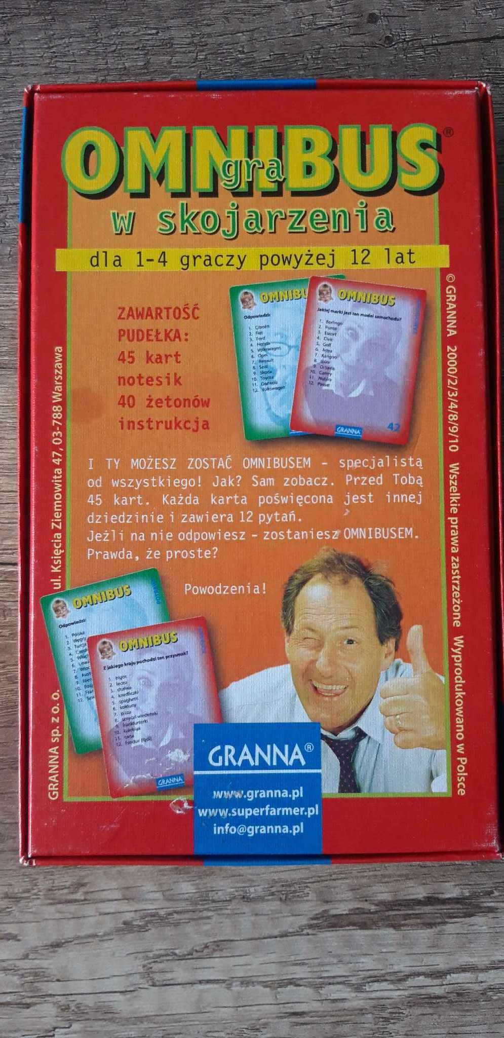 OMNIBUS - gra w skojarzenia