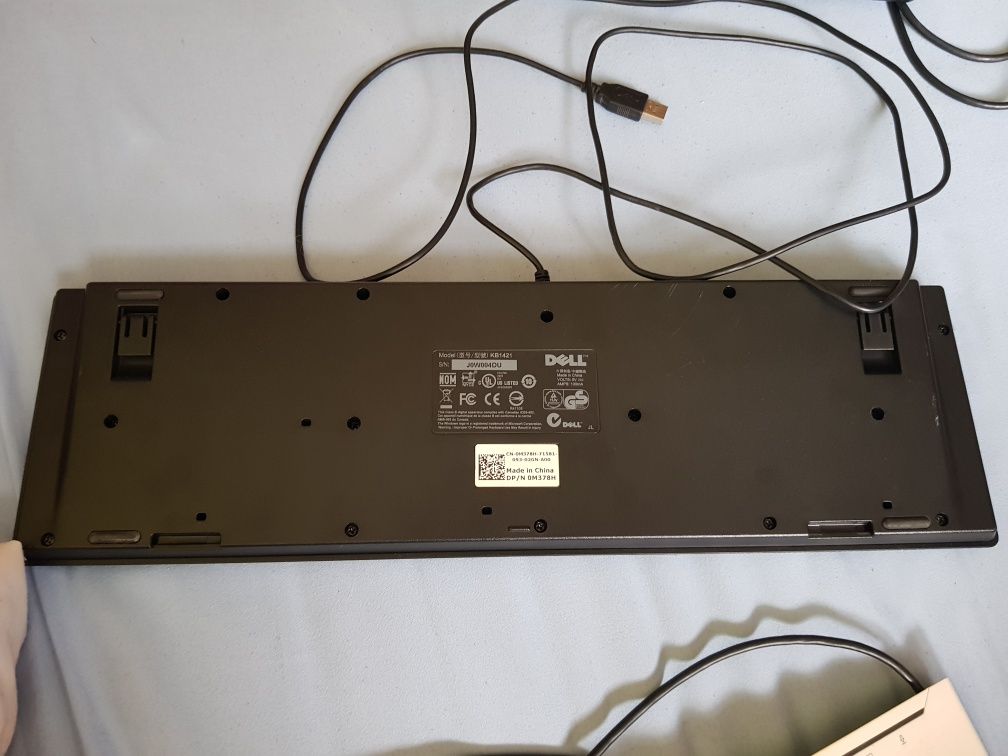 Klawiatura FUJITSU KB-520, DELL KB1421 przewodowa USB