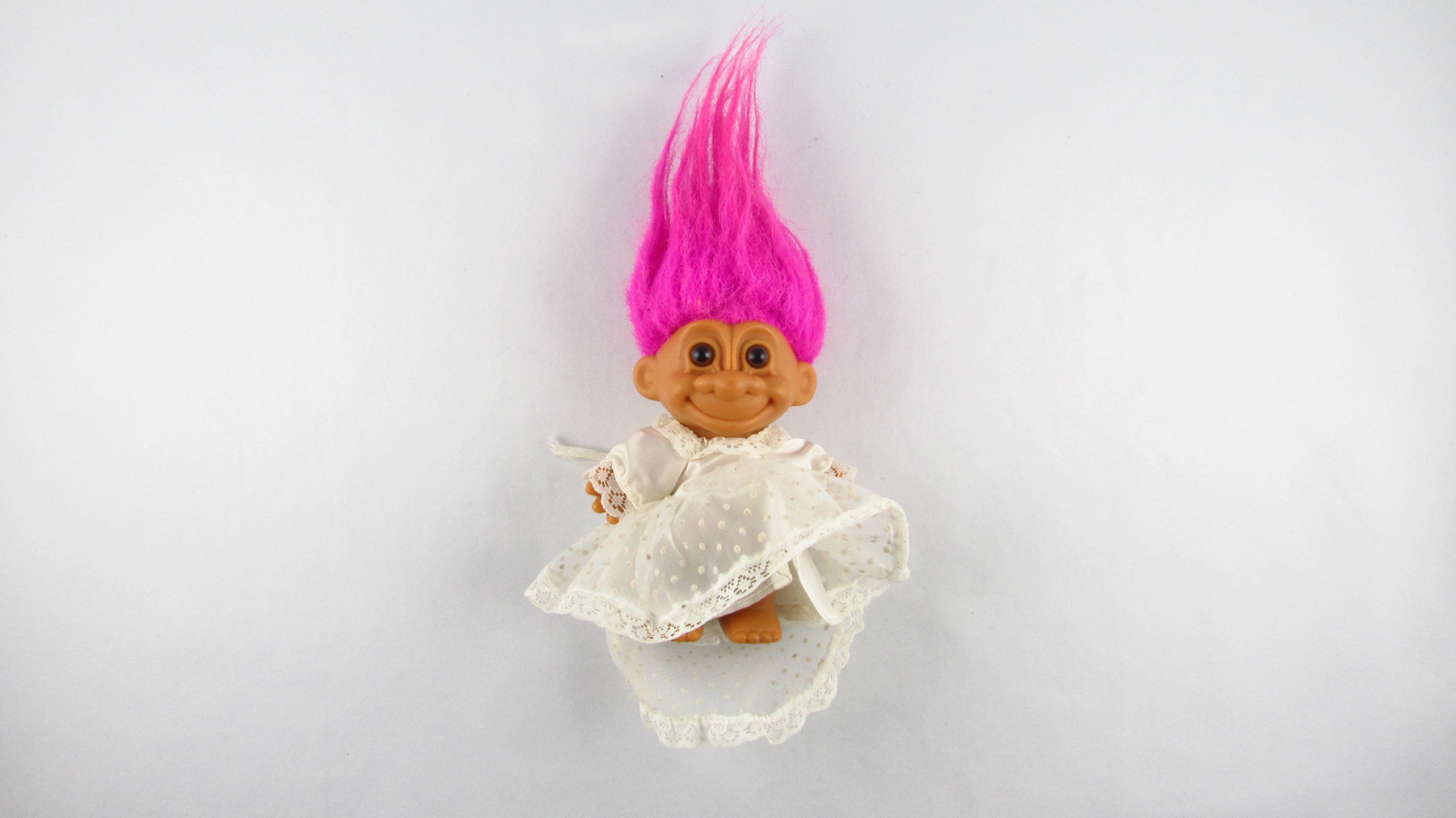 RUSS - Dam Troll Panna Młoda Ślub Suknia Ślubna Figurka Kolekcjonerska