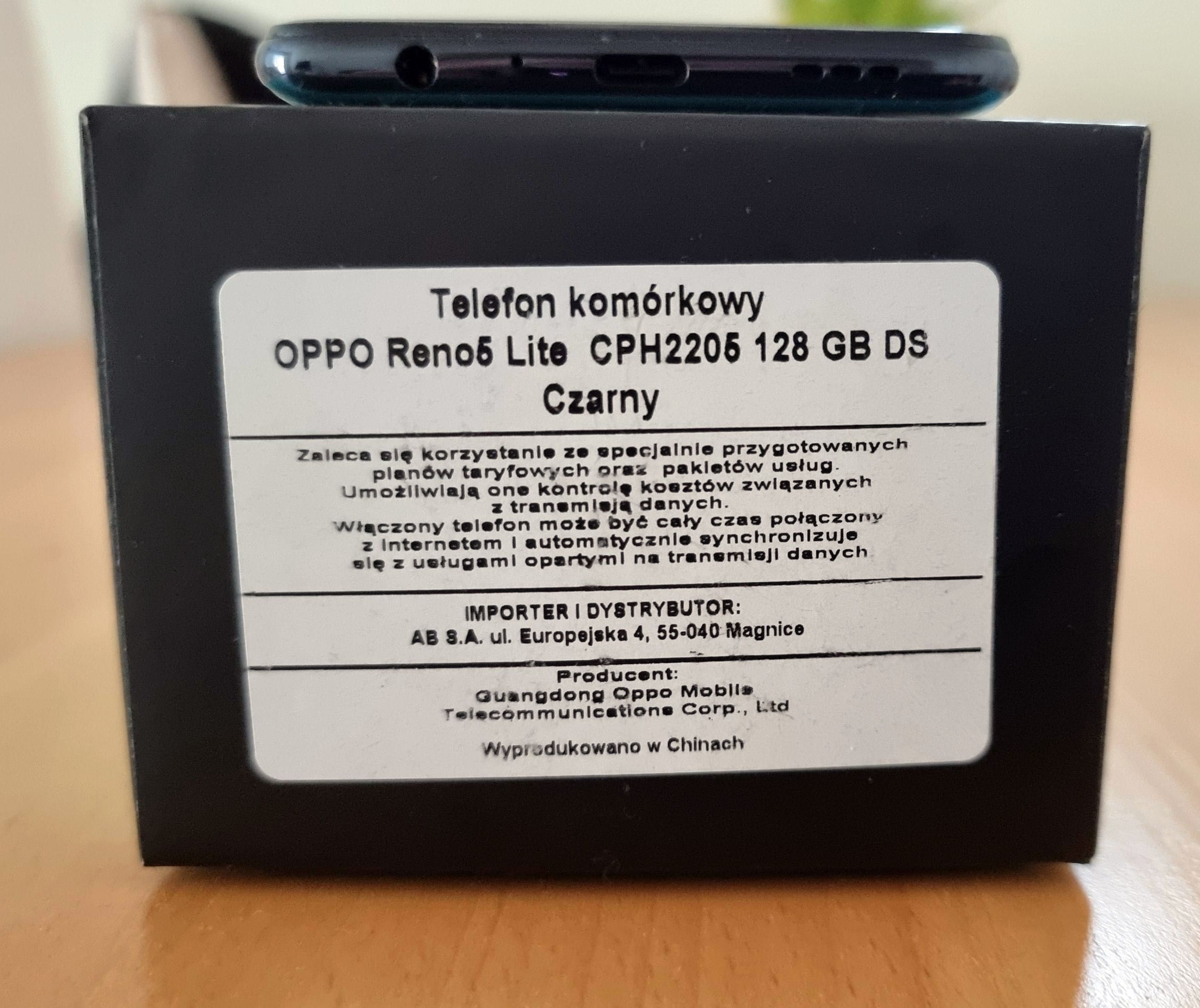 Smartfon OPPO Reno 5 Lite 8/128GB 6.43" Czarny CPH2205