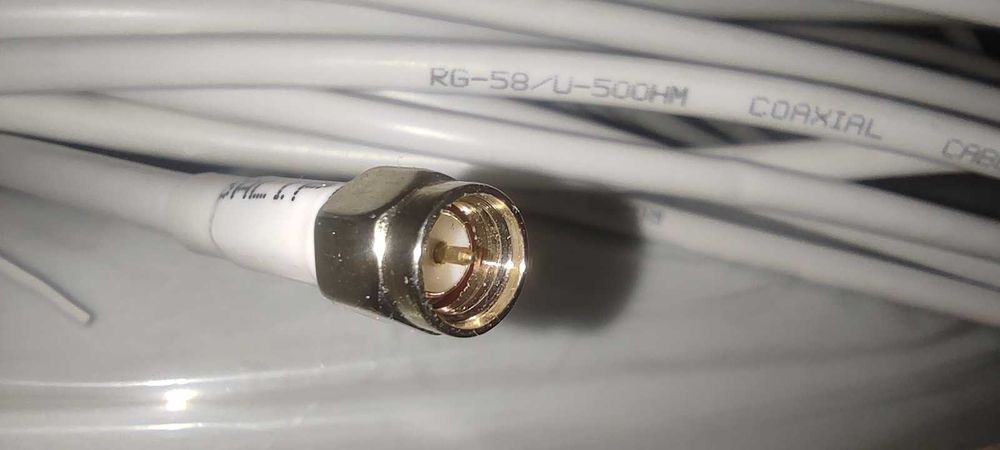 Антена 5G 4G LTE GSM (Dual Cable 8м, SMA male)