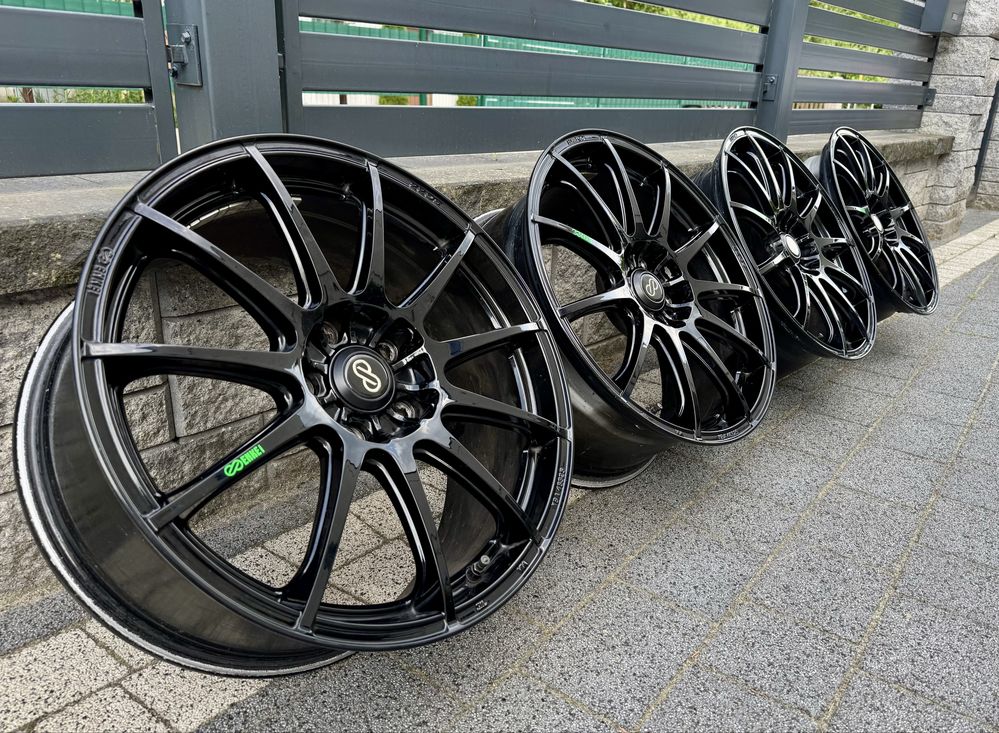 Enkei SC22 18” 5x114 czarny połsyk Honda Toyota Lexus Hyundai Kia JDM