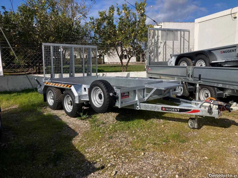 Reboque Nugent Modelo Porta Máquinas P3118H