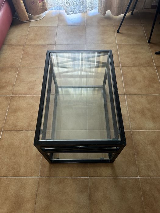 Mesa de centro em ferro
