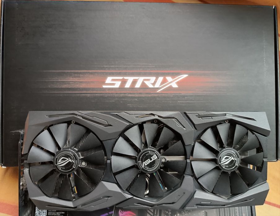 видеокарта rtx 2070 asus rog strix