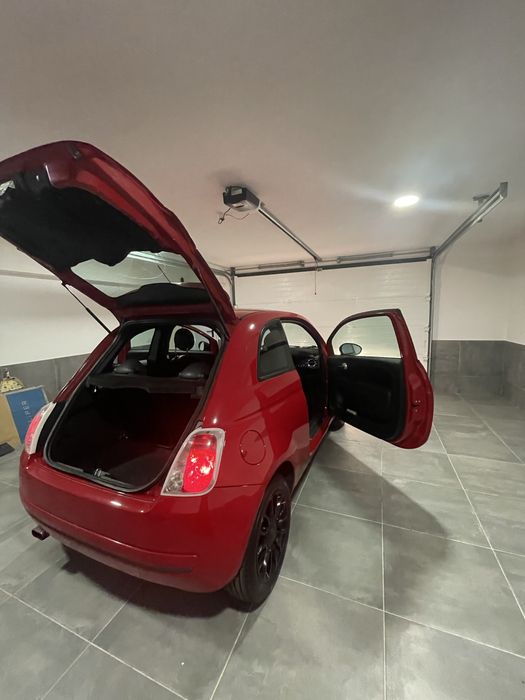 Fiat 500 vermelho