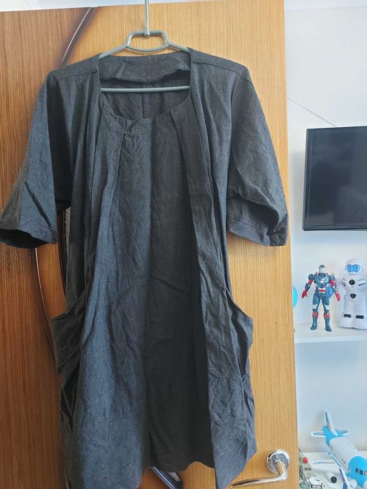 Сукня, туніка з натуральної тканини великого розміру