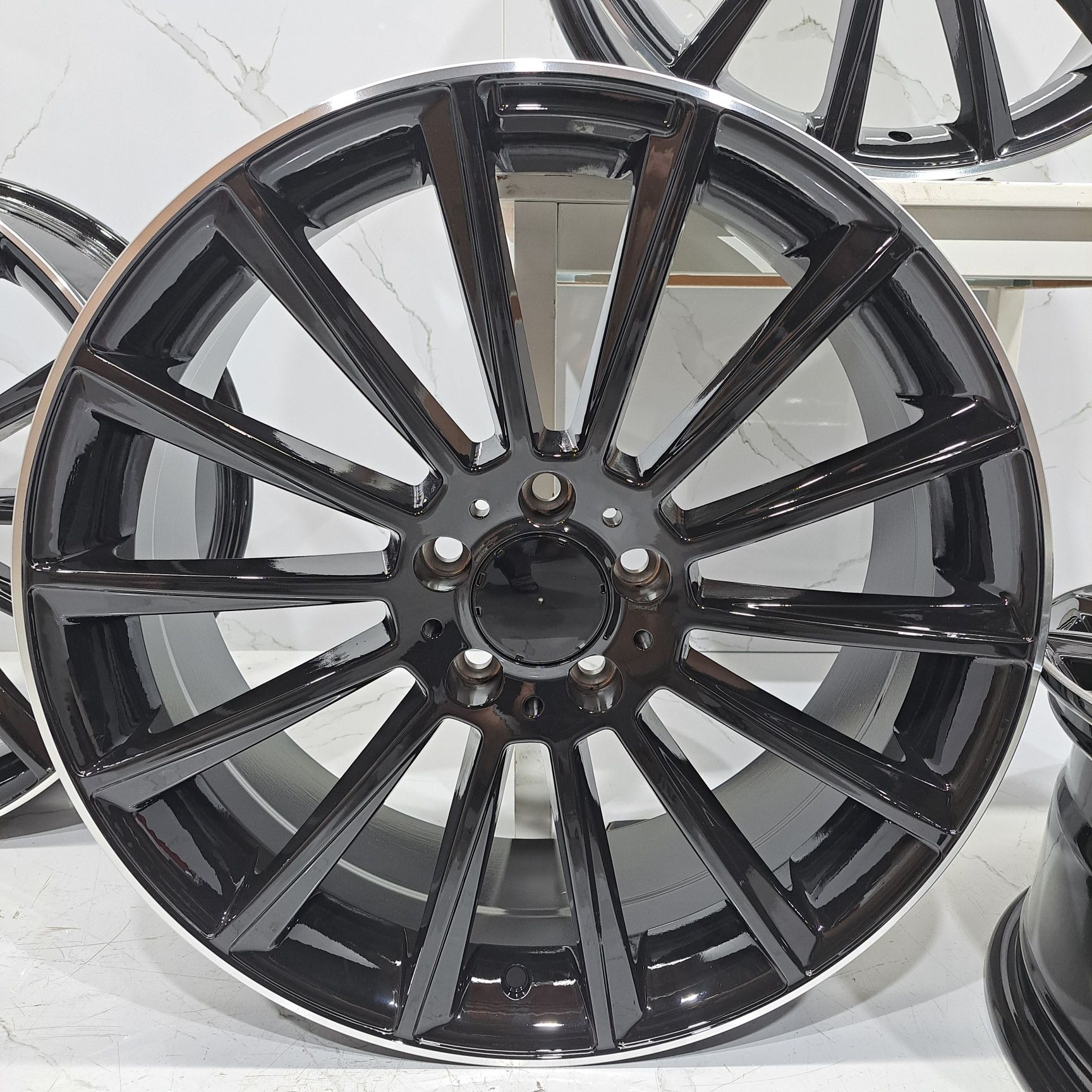 Jantes 19" LOOK Mercedes AMG turbine A B CLA GLA Vito Viano 5x112