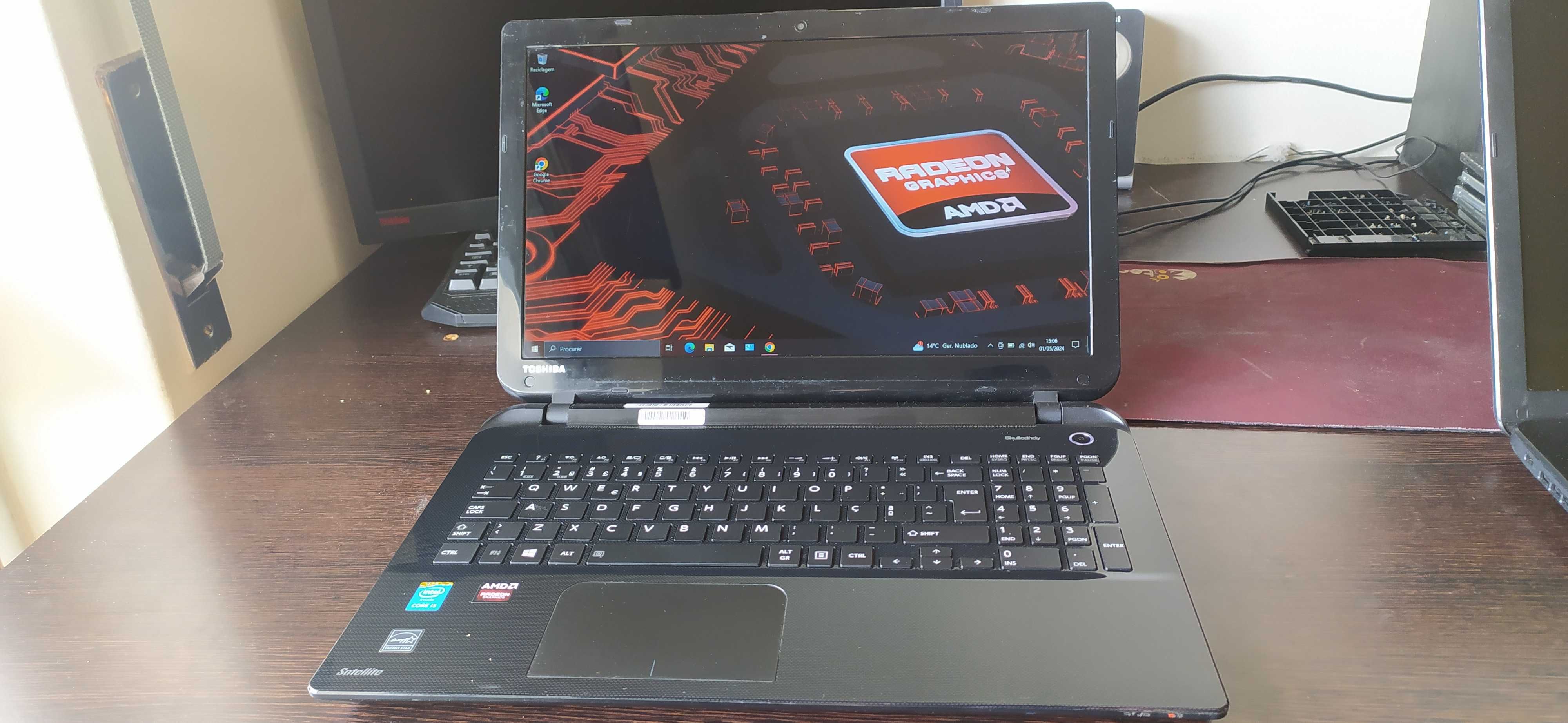 Toshiba L50-B-2DJ 4core i5 + 2 Gráficas + 8GB RAM + SSD