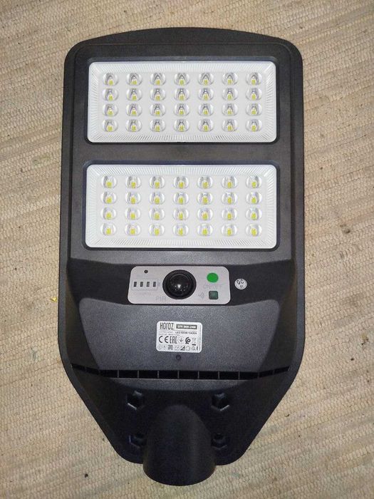 Ліхтар вуличний LED на сонячній батареї з Д/У GRAND PRO 100W IP65