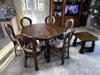 Stół drewniany + 6 krzeseł