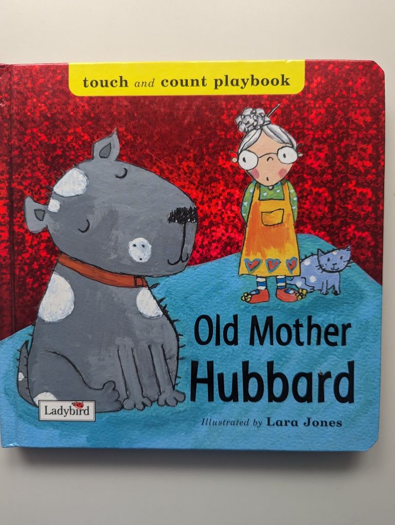 Old mother Hubbard touch and count playbook