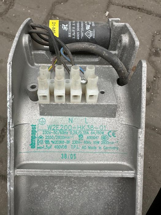 Wentylator osiowy 230V Ebmpapst