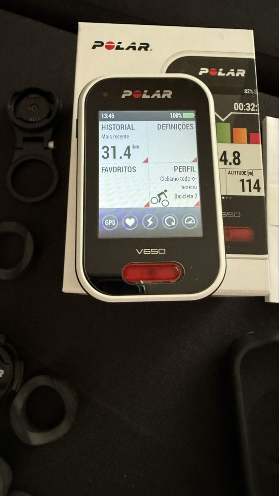 Gps polar v650 como novo