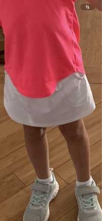 Юбка с шортами  теннисная  для девочки на 5-7 лет