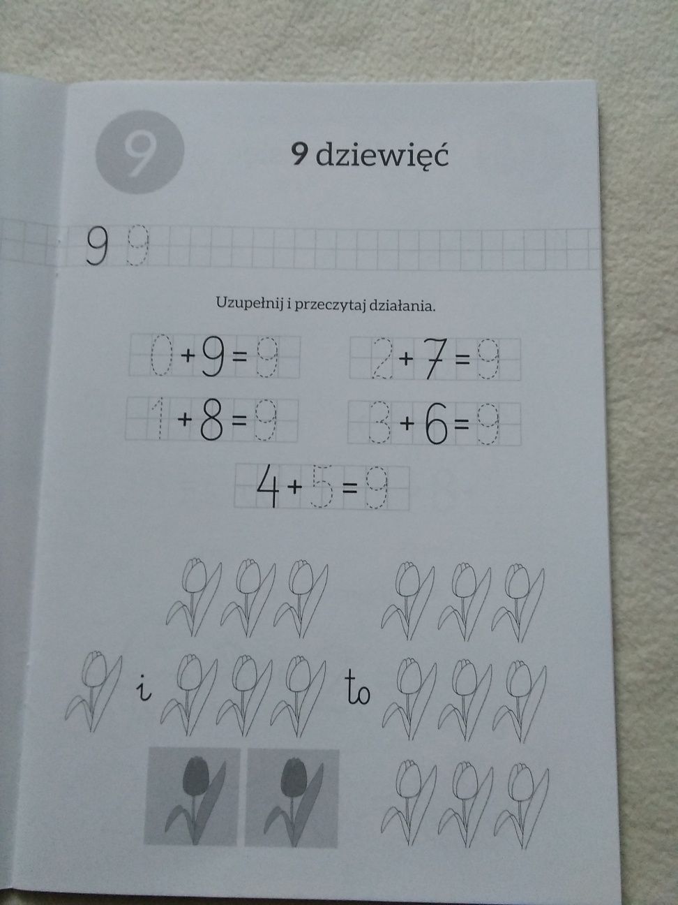 Zaczynam liczyć. Ćwiczenia matematyczne dla 4-6 Latków, przedszkolaków