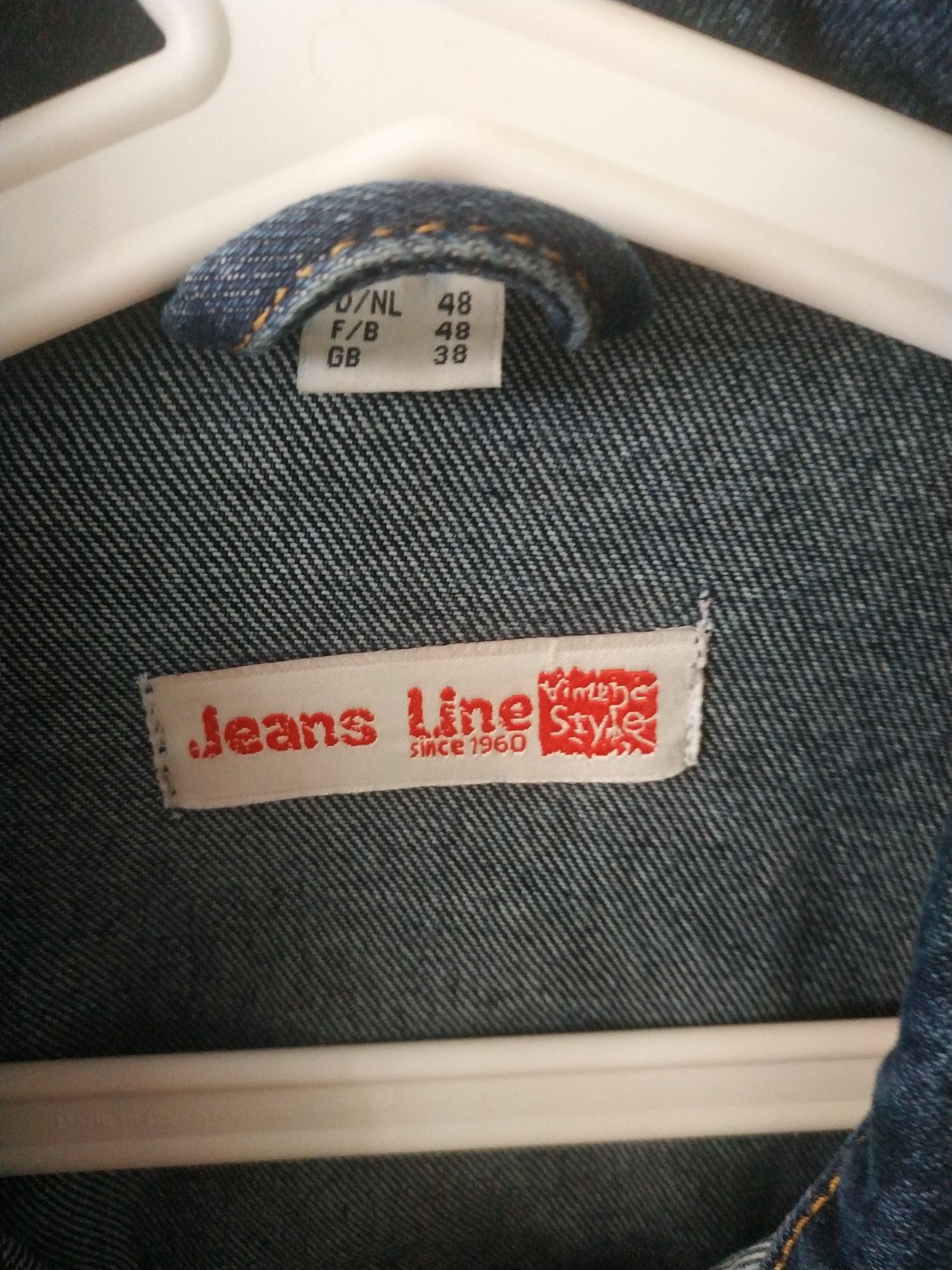 Męska kurtka jeansowa M