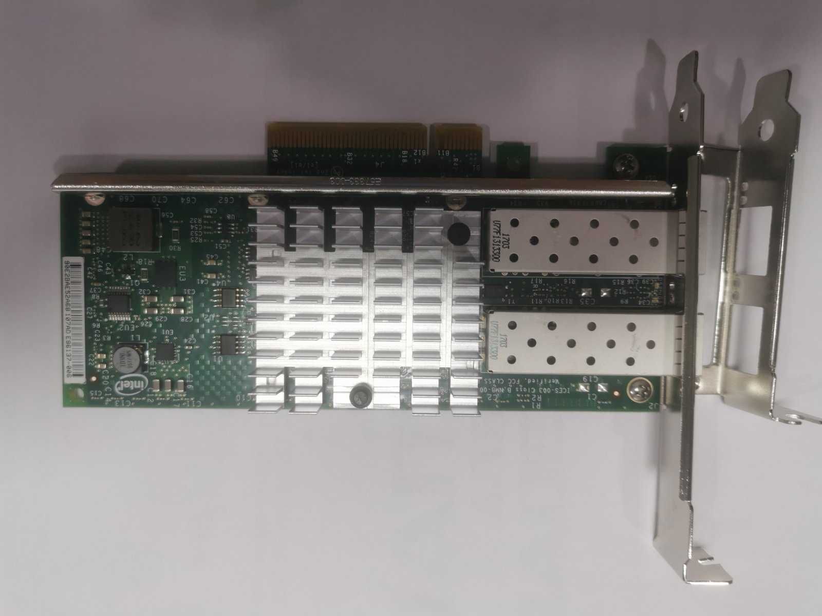 Мережева карта Intel X520-DA2 10GbE SFP+(E10G42BTDA) PCI-E.В НАЯВНОСТІ