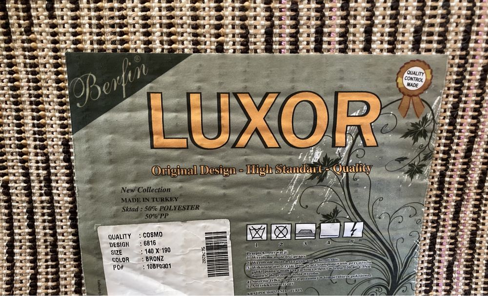 Dywan brązowo-beżowy Berfin Luxor