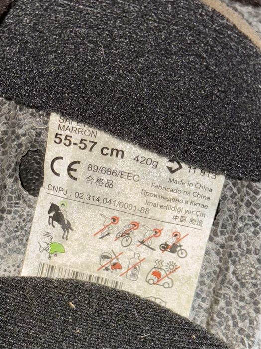 Toque equitação (capacete)