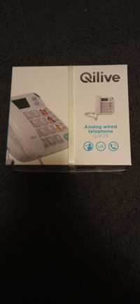 Telefon analogowy z przewodem dla seniorów qilive 4176