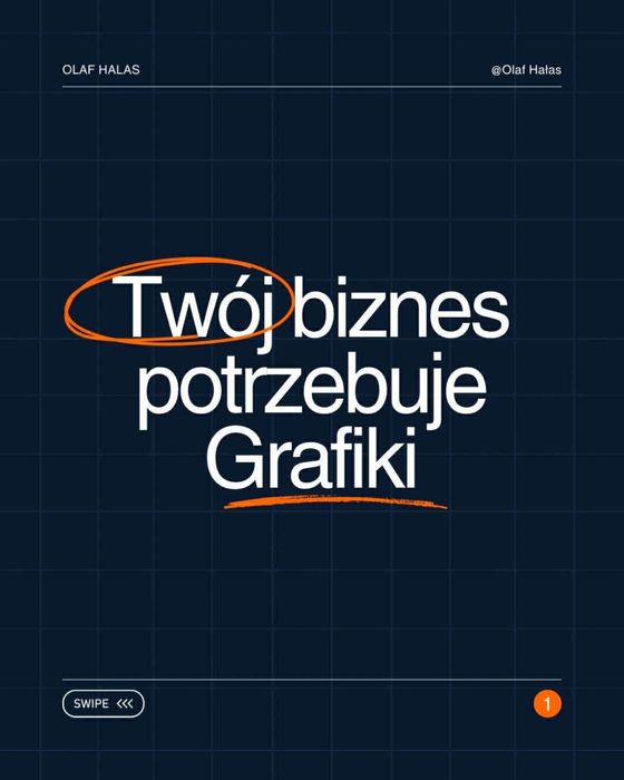 Grafika Wizytówka Logo Baner Ulotka Rolka