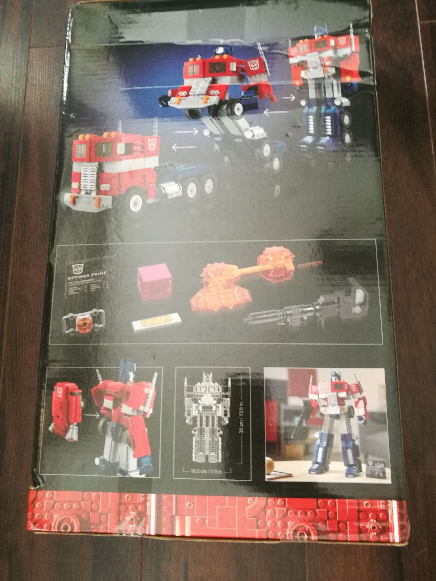 Klocki Transformers Optimus Prime
