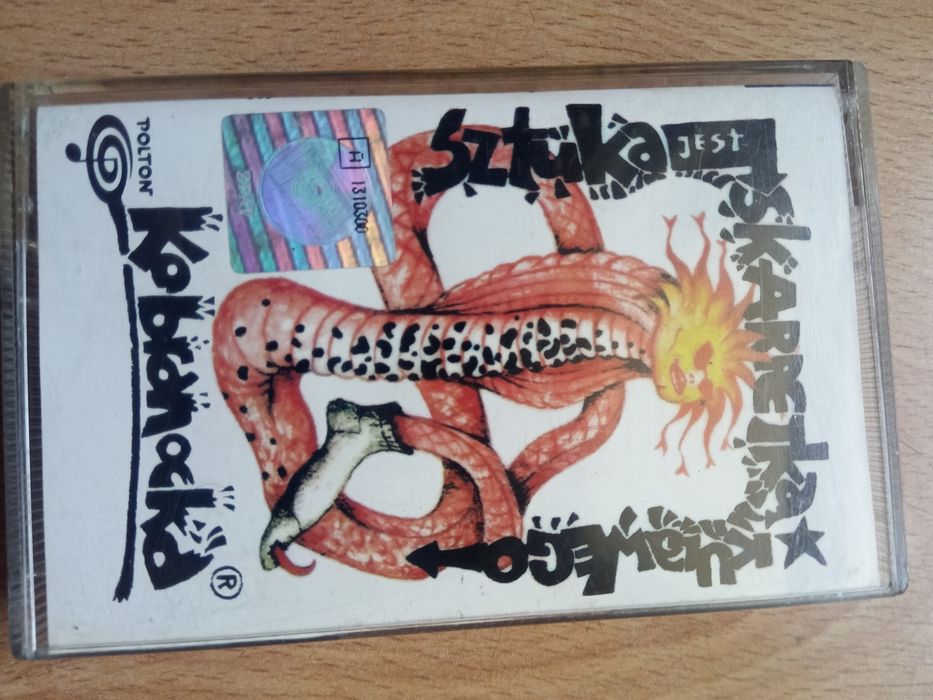 Kobranocka- Sztuka jest skarpetka kulawego,nowa kaseta oryginał Polton