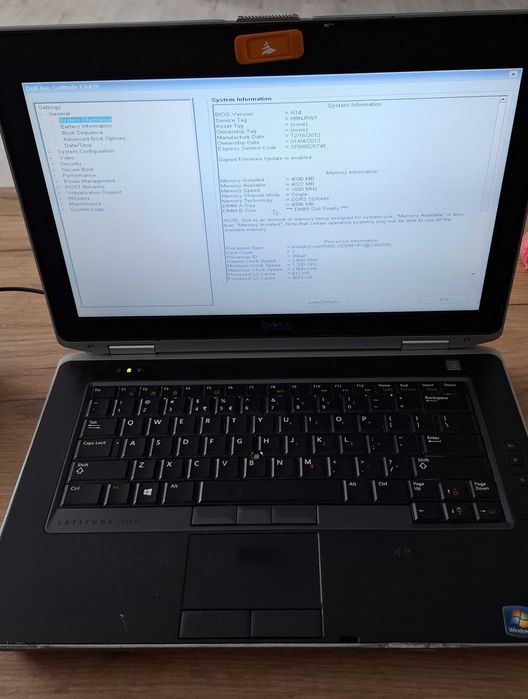 Laptop Latitude E6430s 4GB RAM